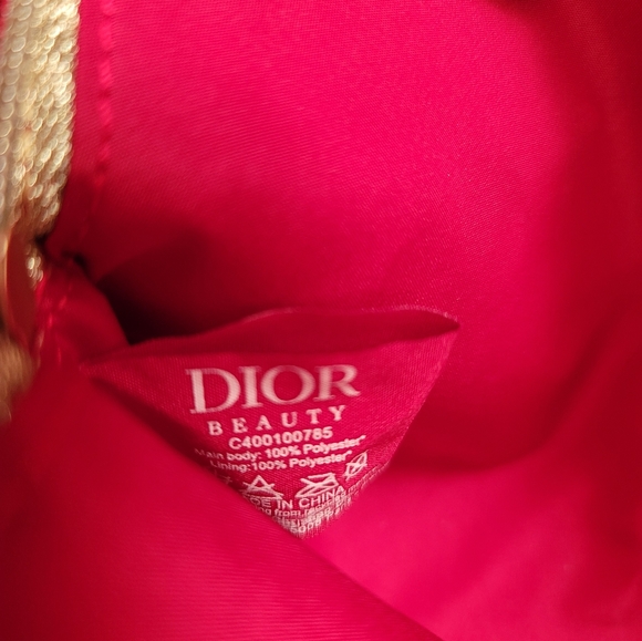 Dior Velvet Cosmetic Pouch - Picture 5 of 7